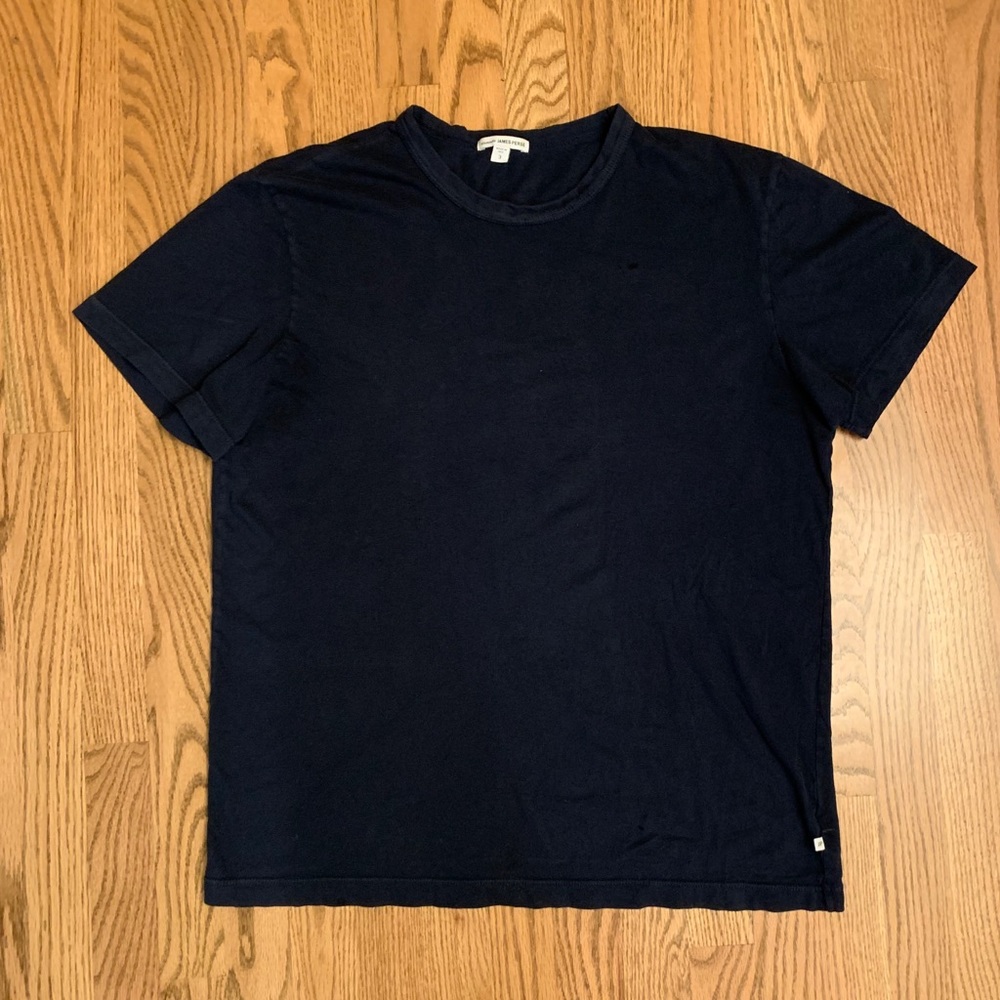 James Perse Navy Crewneck T-Shirt